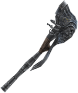 Drace's off-hand weapon.