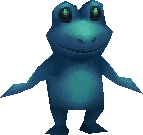 Toad render for Kain in Final Fantasy IV (iOS).