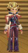 An avatar dressed as Cid