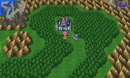 The Castle of Tycoon in Bartz's world Overworld.