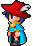 Diana as a Red Mage.