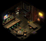 Bar and restaurant area in the original Final Fantasy VII.