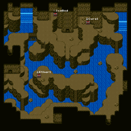 Map of the Underground Waterway (SNES).