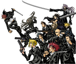 Before Crisis -Final Fantasy VII cast.