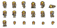 Set of Curilla's sprites.