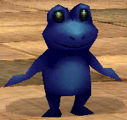 Toad render for Cid in Final Fantasy IV (iOS).