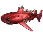 The Red Submarine.