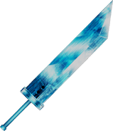 Crystal Buster Sword used by Cloud's manikins in Dissidia and Dissidia 012.