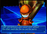 One of the Warriors of Darkness, as they appear in Final Fantasy III (DS).