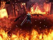 The scene in Before Crisis -Final Fantasy VII-.