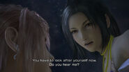 Lebreau and Serah in Final Fantasy XIII-2.