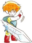 Artwork in Final Fantasy Adventure.