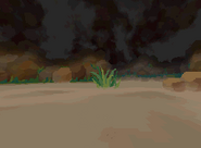 Battle background for the Animal Burrow.