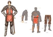 Concept art of a Warrior.