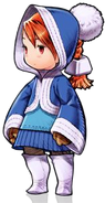 Refia as a Geomancer in Final Fantasy III (3D).