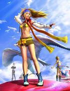 Rikku promotional poster.