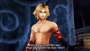 Tidus confronting Jecht.