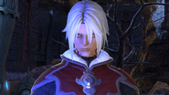 Thancred disguises as a Garlean soldier.