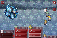 Celes silenced in Final Fantasy VI (iOS).