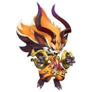 The medium form of the Ifrit family, Affrite.