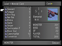 FFVIII Card Menu