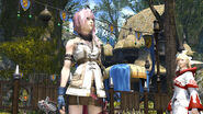 Lightning in a cutscene.