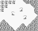 Snowfield in Final Fantasy Adventure.