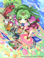 Artwork of Tiki in Fire Emblem 0 (Cipher) by Saori Toyota.