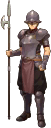 Village sprite of a Soldier in Echoes: Shadows of Valentia.