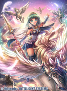 Celdia as a Falcon Knight by Fumi Hasumi.