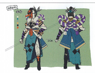 Concept art of a male Basara from Fates