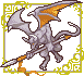 Generic class portrait of a Deathgoyle from The Sacred Stones.