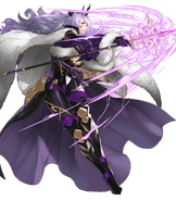 Artwork of Camilla (Light of Nohr) from Fire Emblem Heroes by Yusuke Kozaki.