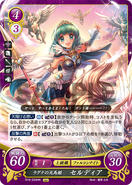 Celdia as a Falcon Knight in Fire Emblem 0 (Cipher).