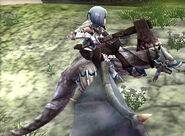 Beruka wielding Beruka's Axe.