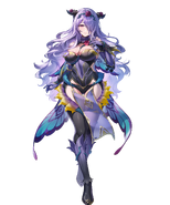 Artwork of Resplendent Camilla from Fire Emblem Heroes.