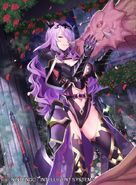 Artwork of Camilla in Fire Emblem 0 (Cipher) by Horiguchi Kousei.