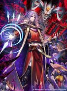 A Deathgoyle appearing next to Lyon in Fire Emblem 0 (Cipher)