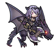 Camilla's sprite as the Bewitching Beauty in Heroes.