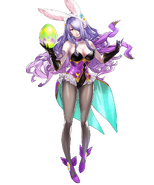 Artwork of Camilla (Spring Festival) from Fire Emblem Heroes by Maeshima Shigeki.