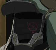 Number 48's head blood rune in the 2009 anime.