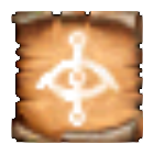 The arcane eye spell symbol from Baldur's Gate.