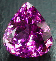 Faceted purple tourmaline photo by American-Thai Trading used by permission