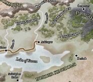 Map from Forgotten Realms Campaign Guide.