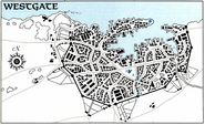 Map of Westgate, circa 1358 DR.