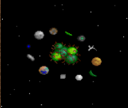 A depiction of Garden from the Spelljammer: Pirates of Realmspace computer game.