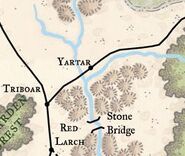 Area surrounding Yartar c.1372 DR