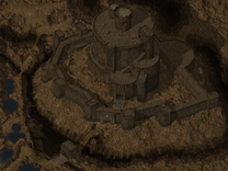 Durlag's Tower as it appears in the game Baldur's Gate: Tales of the Sword Coast.