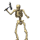 A skeleton from Deathkeep.