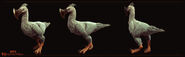 An axe beak, as depicted in the videogame Neverwinter.